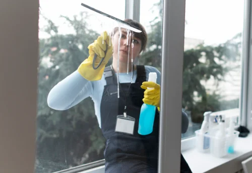 Nettoyage de vitres intérieures et extérieures à Firmi